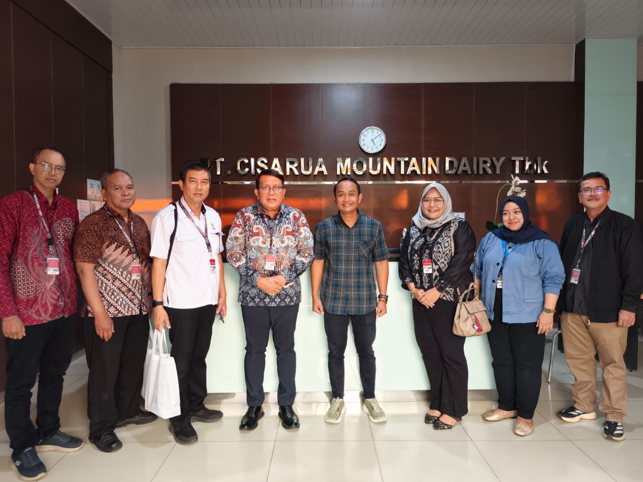 Acara sosialisasi Pendidikan ISTN Jakarta, dengan PT. Cisarua Mountain Dairy, Tbk.